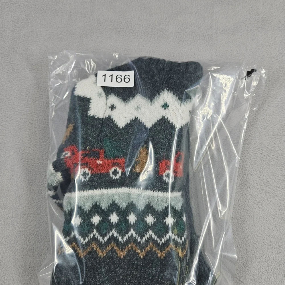 Old Navy SoSoft Sweater-Knit Henley One-Piece Baby 6-12 Months Trucks Christmas